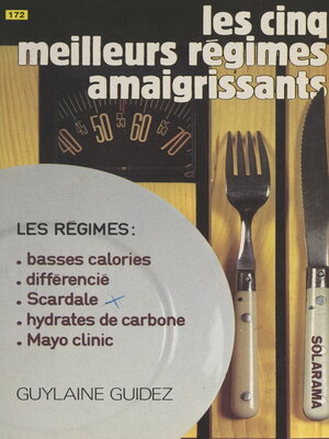 cover image of Les cinq meilleurs régimes amaigrissants